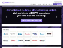 Tablet Screenshot of api.theanimenetwork.com